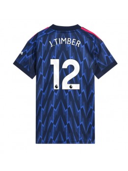 Arsenal Jurrien Timber #12 Auswärtstrikot für Frauen 2025-26 Kurzarm
